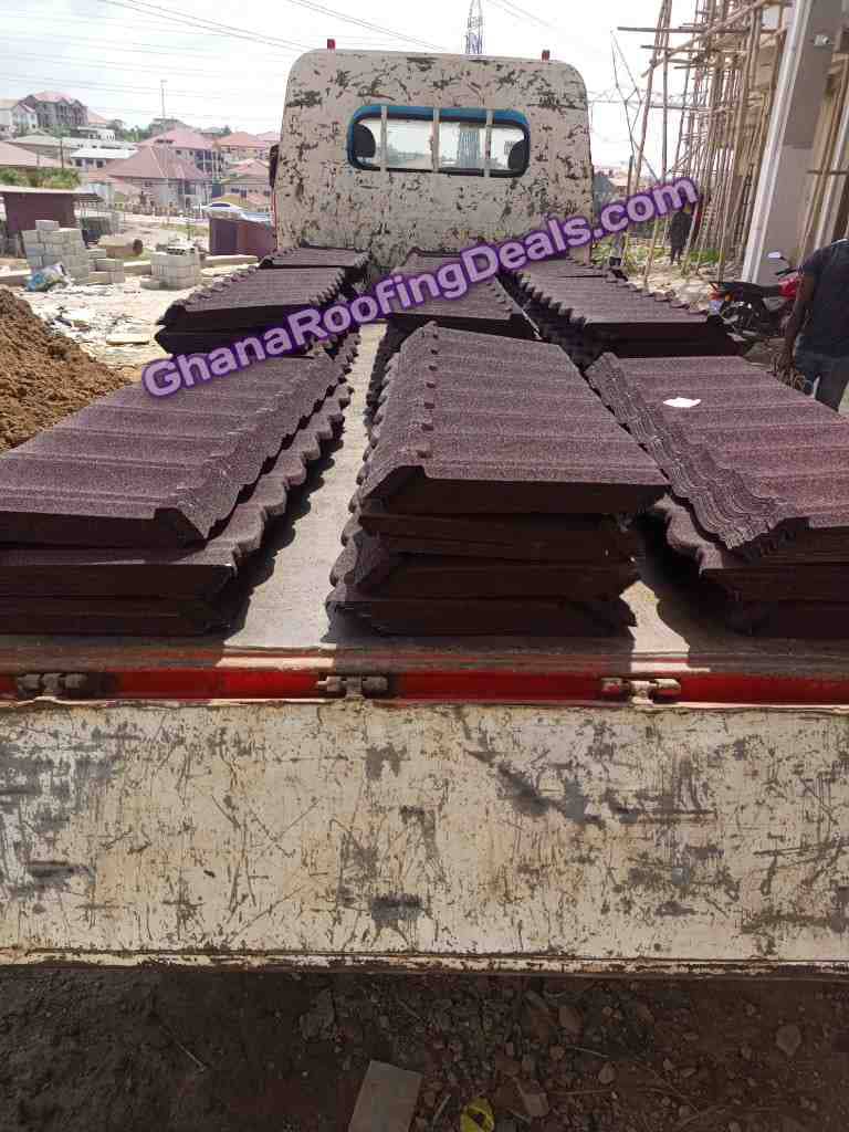 wine red bond eurotiles stone coated roofing sheet3