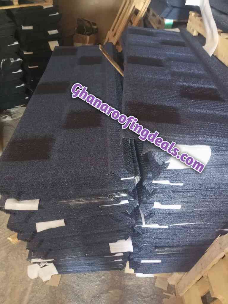 blue and black shingle eurotiles stone coated roofing sheet6