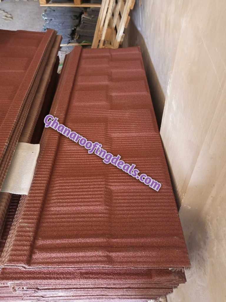 Shingle design of Eurotiles Stone Coated Roofing Tiles | Made In New Zealand | Ghana Roofing Deals